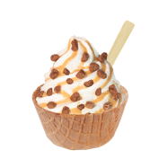 Sundae Extra Bueno Daim,Soft Ice Corner,Angelo,Good Choice;Small 3,35 - Large 3,85
